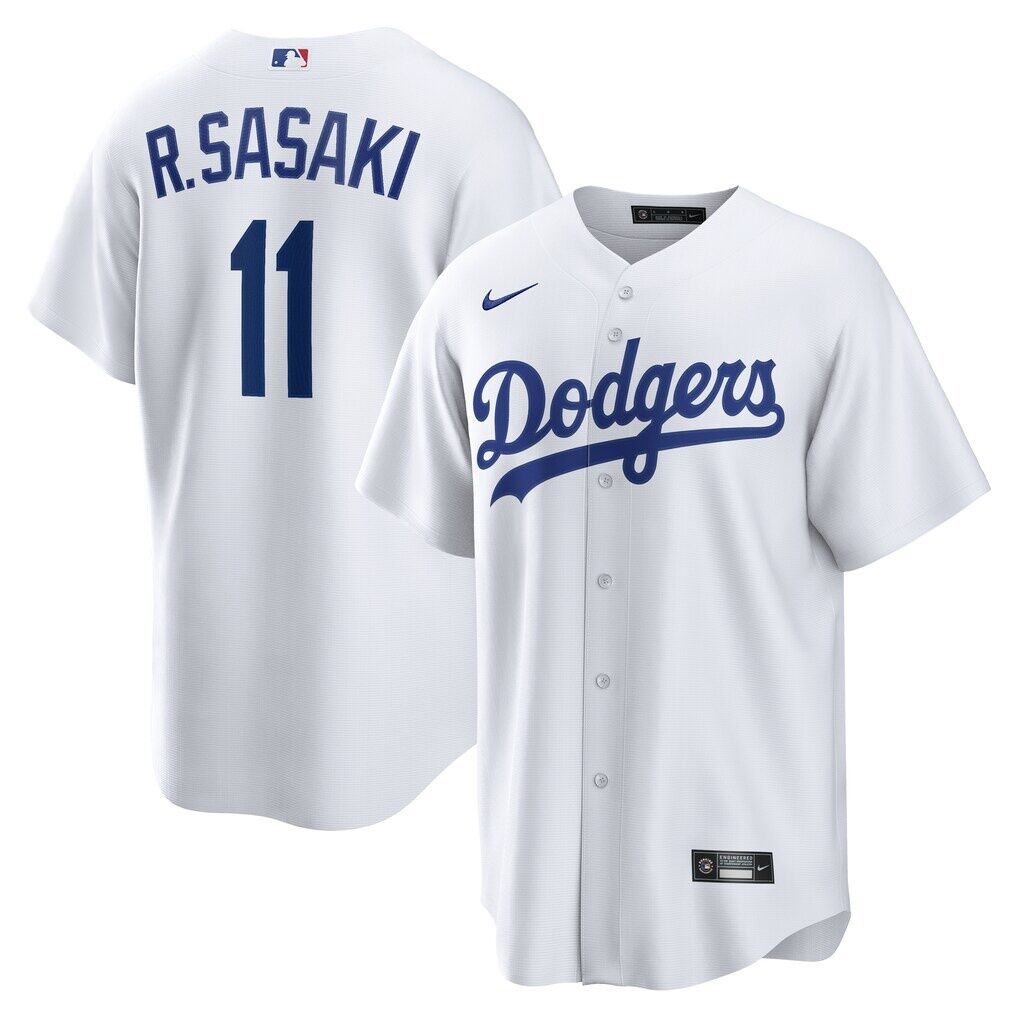Rōki Sasaki Los Angeles Dodgers Nike Replica Jersey