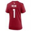 Number 1 Mom Arizona Cardinals Nike Women's Game Jersey - - Detail View