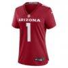 Number 1 Mom Arizona Cardinals Nike Women's Game Jersey - - Side View