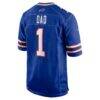 Number 1 Dad Buffalo Bills Nike Game Jersey - - Detail View
