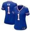 Number 1 Mom Buffalo Bills Nike Women's Game Jersey - - Front View