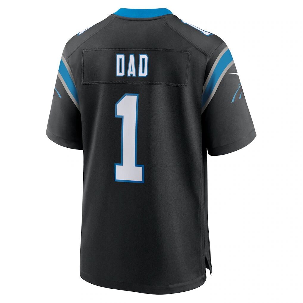 Number 1 Dad Carolina Panthers Nike Game Jersey