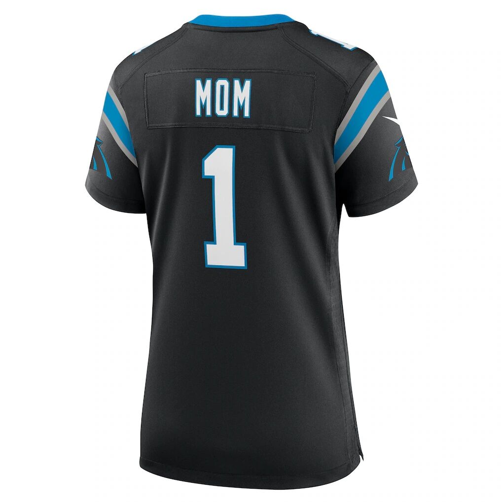Number 1 Mom Carolina Panthers Nike Women's Game Jersey