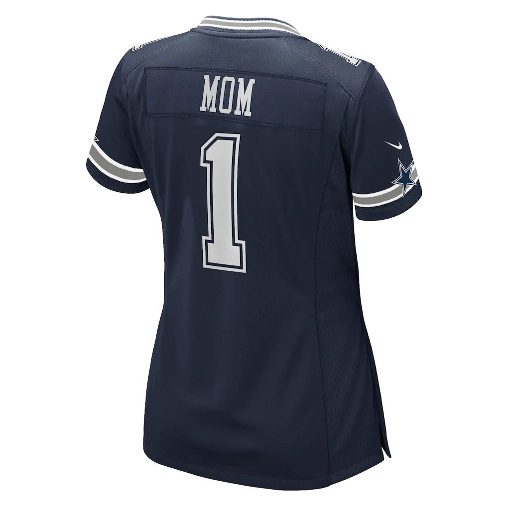 Number 1 Mom Dallas Cowboys Nike Women's Game Jersey