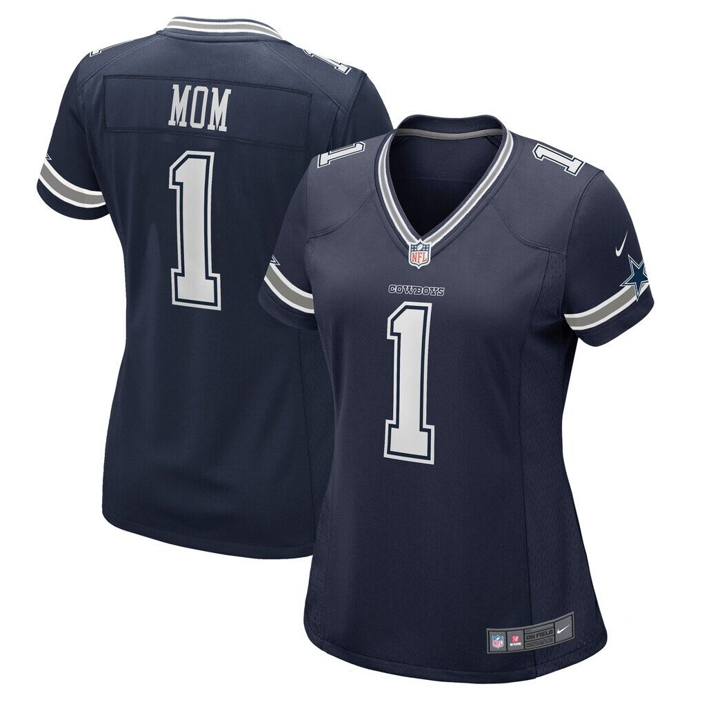 Number 1 Mom Dallas Cowboys Nike Women's Game Jersey