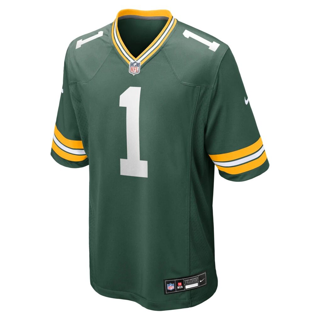 Number 1 Dad Green Bay Packers Nike Game Jersey