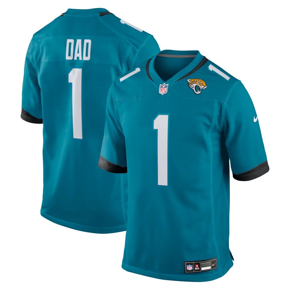 Number 1 Dad Jacksonville Jaguars Nike Game Jersey