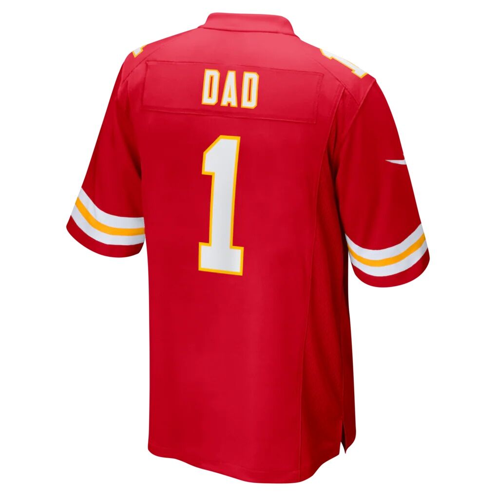 Number 1 Dad Kansas City Chiefs Nike Game Jersey