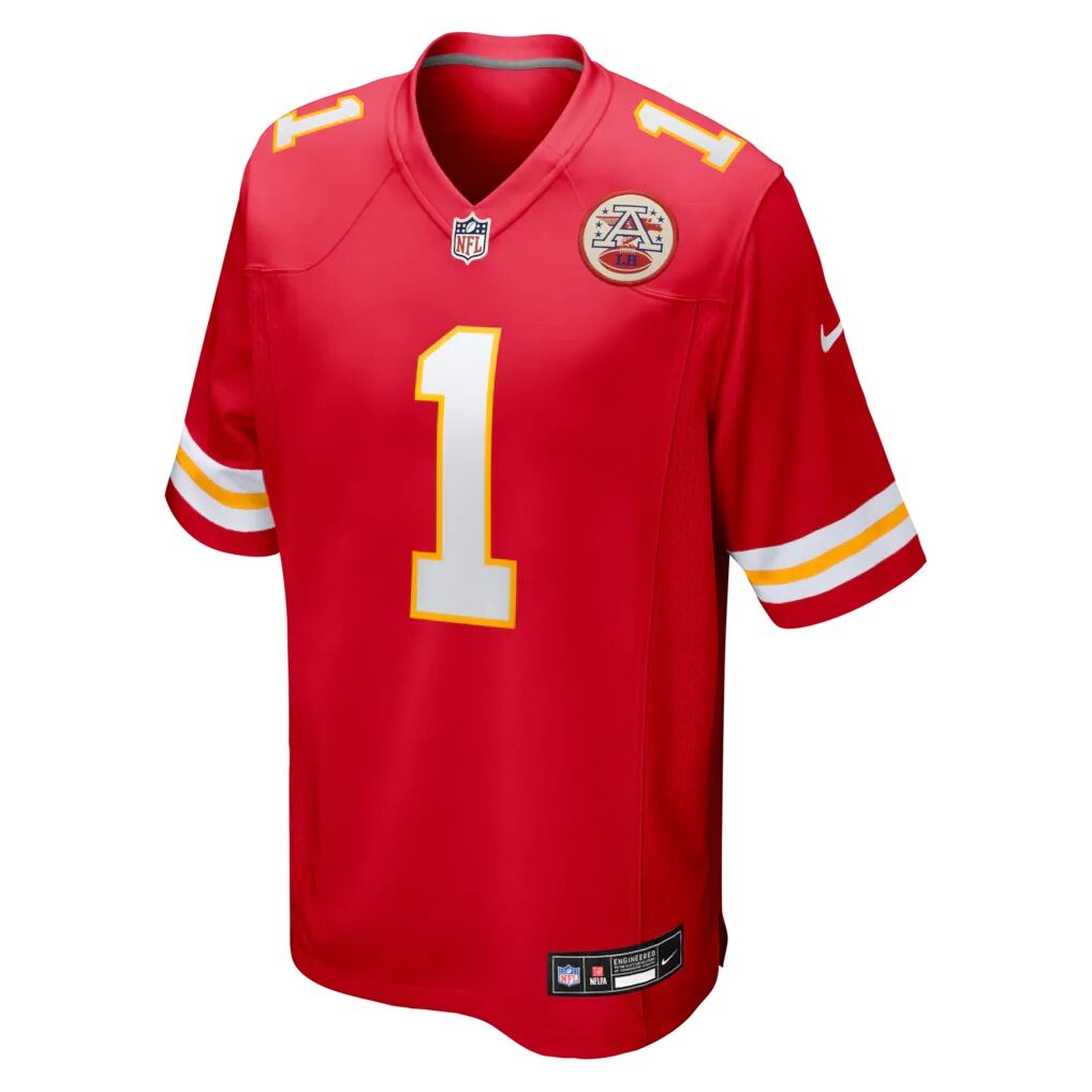 Number 1 Dad Kansas City Chiefs Nike Game Jersey