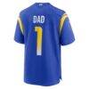 Number 1 Dad Los Angeles Rams Nike Game Jersey - - Detail View