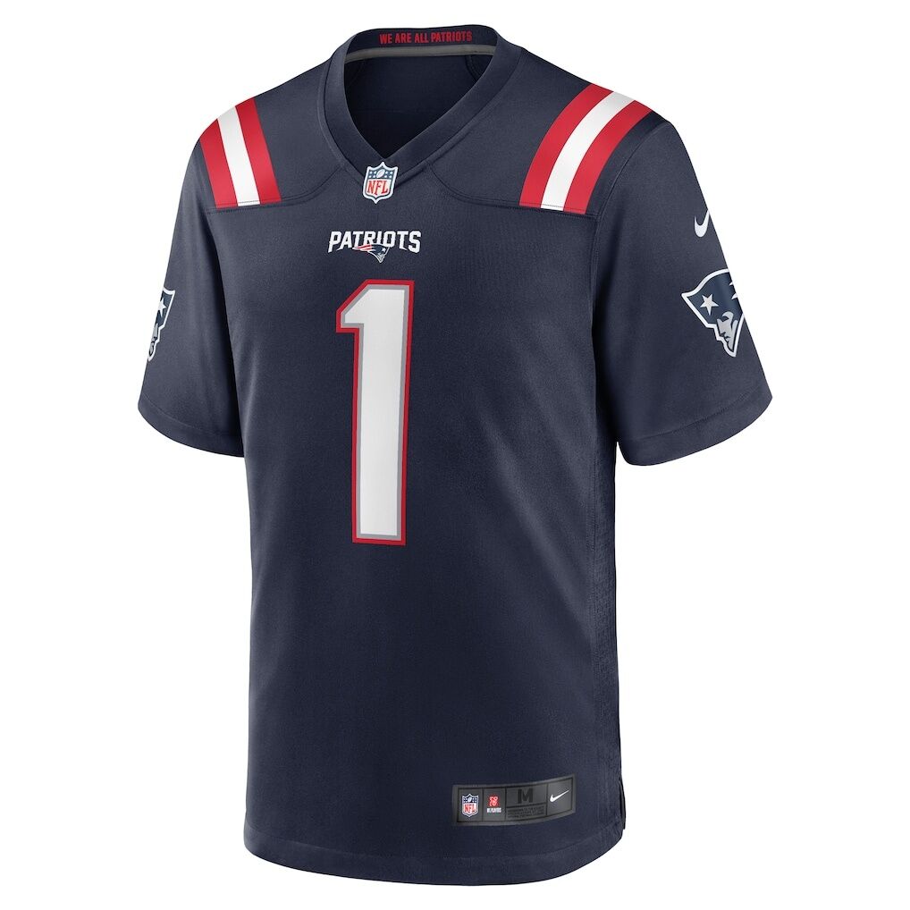 Number 1 Dad New England Patriots Nike Game Jersey