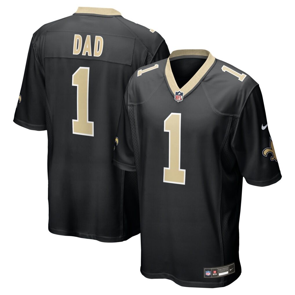 Number 1 Dad New Orleans Saints Nike Game Jersey