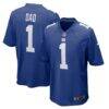 Number 1 Dad New York Giants Nike Game Jersey - - Front View