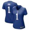 Number 1 Mom New York Giants Nike Women's Game Jersey - - Front View