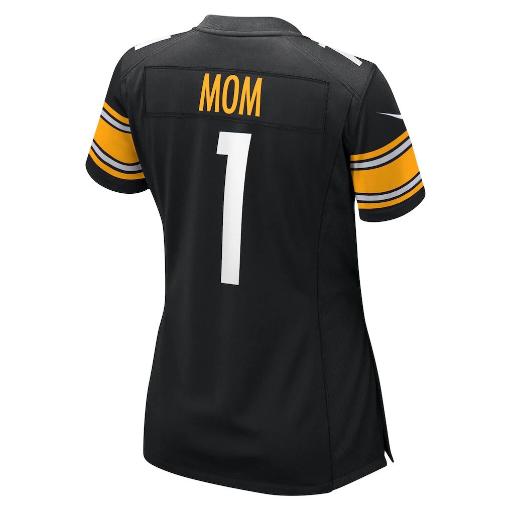 Number 1 Mom Pittsburgh Steelers Nike Women's Game Jersey