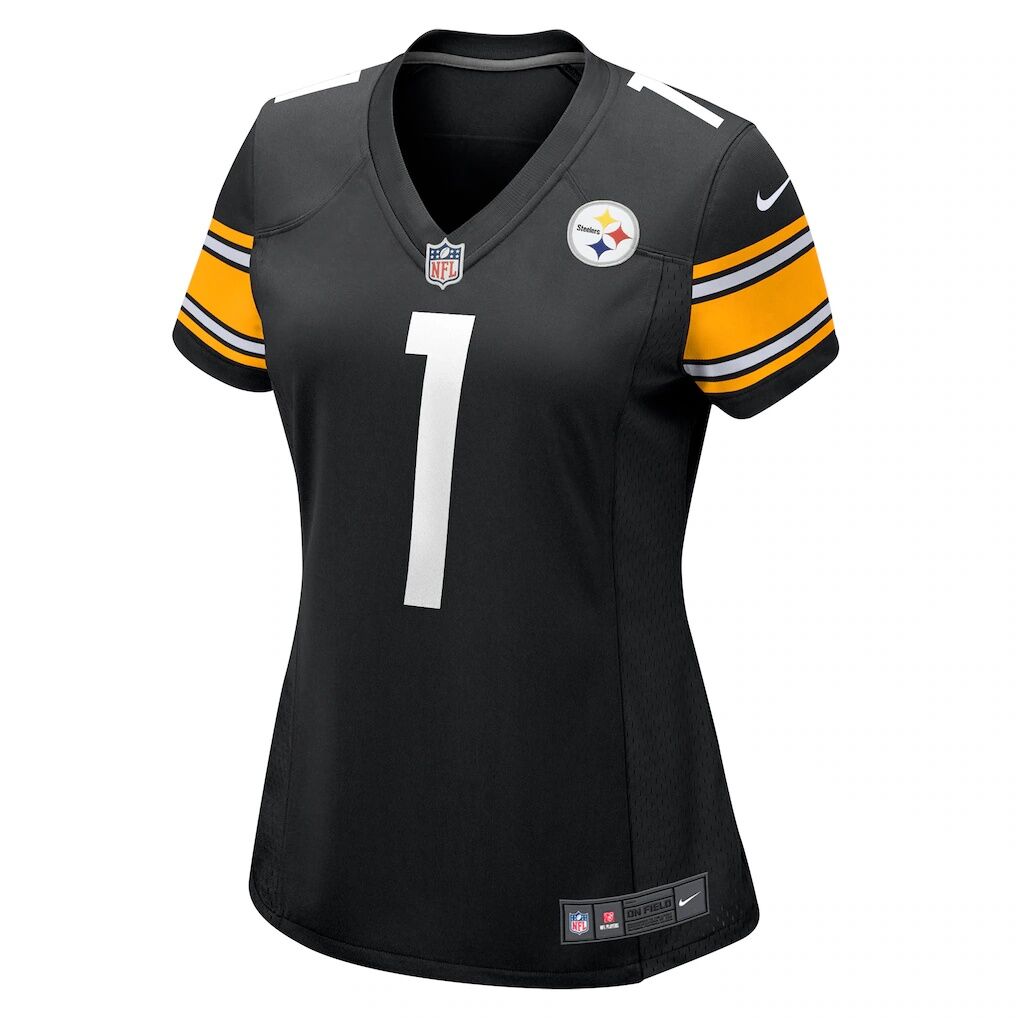 Number 1 Mom Pittsburgh Steelers Nike Women's Game Jersey