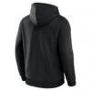 Arizona Cardinals Logo Athletic Primary Logo Hoodie - Black - Detail View