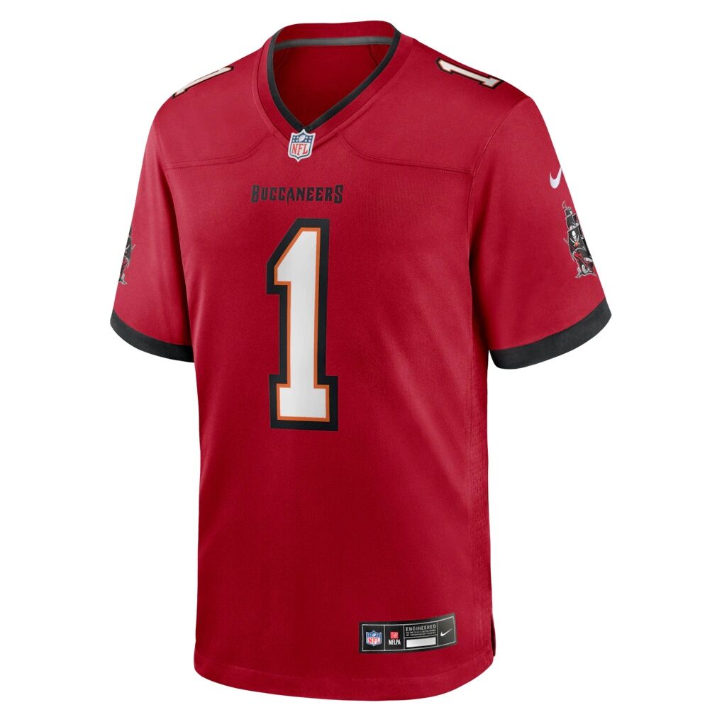 Number 1 Dad Tampa Bay Buccaneers Nike Game Jersey