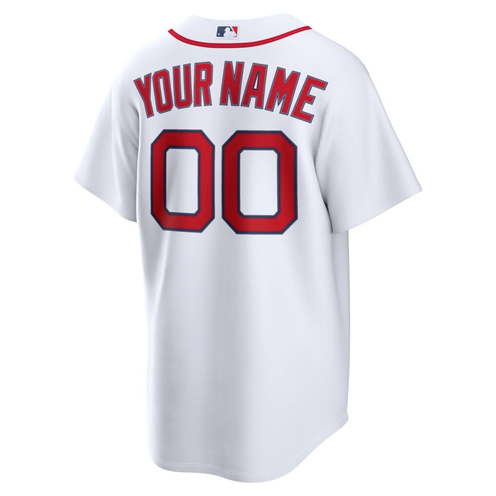 Boston Red Sox Nike Home Replica Custom Jersey