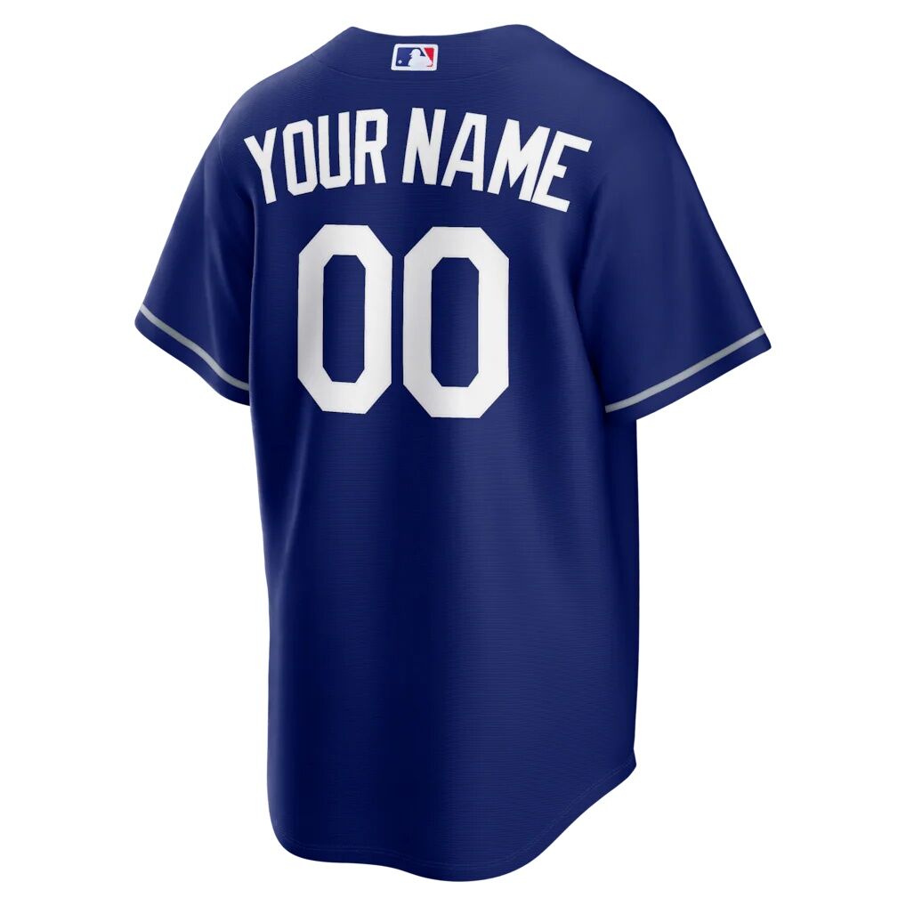 Los Angeles Dodgers Nike Alternate Replica Custom Jersey – Royal