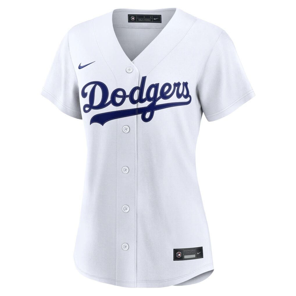 Los Angeles Dodgers Nike Women’s Home Replica Custom Jersey