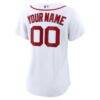 Boston Red Sox Nike Women's Home Replica Custom Jersey - White - Detail View