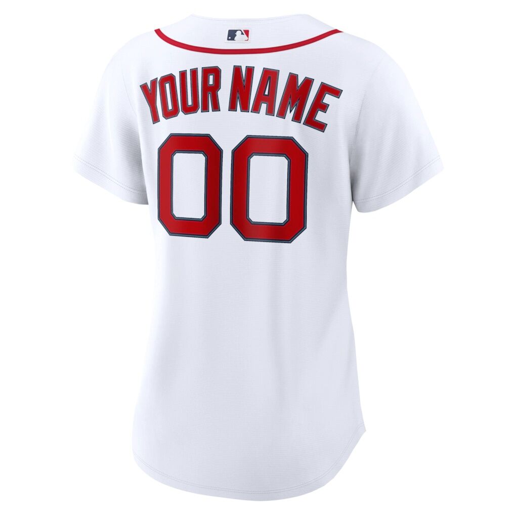 Boston Red Sox Nike Women's Home Replica Custom Jersey