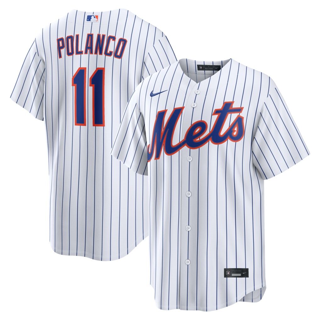 Jorge Polanco New York Mets Nike Home Replica Jersey
