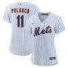 Jorge Polanco New York Mets Nike Women's Home Replica Jersey - White - Front View