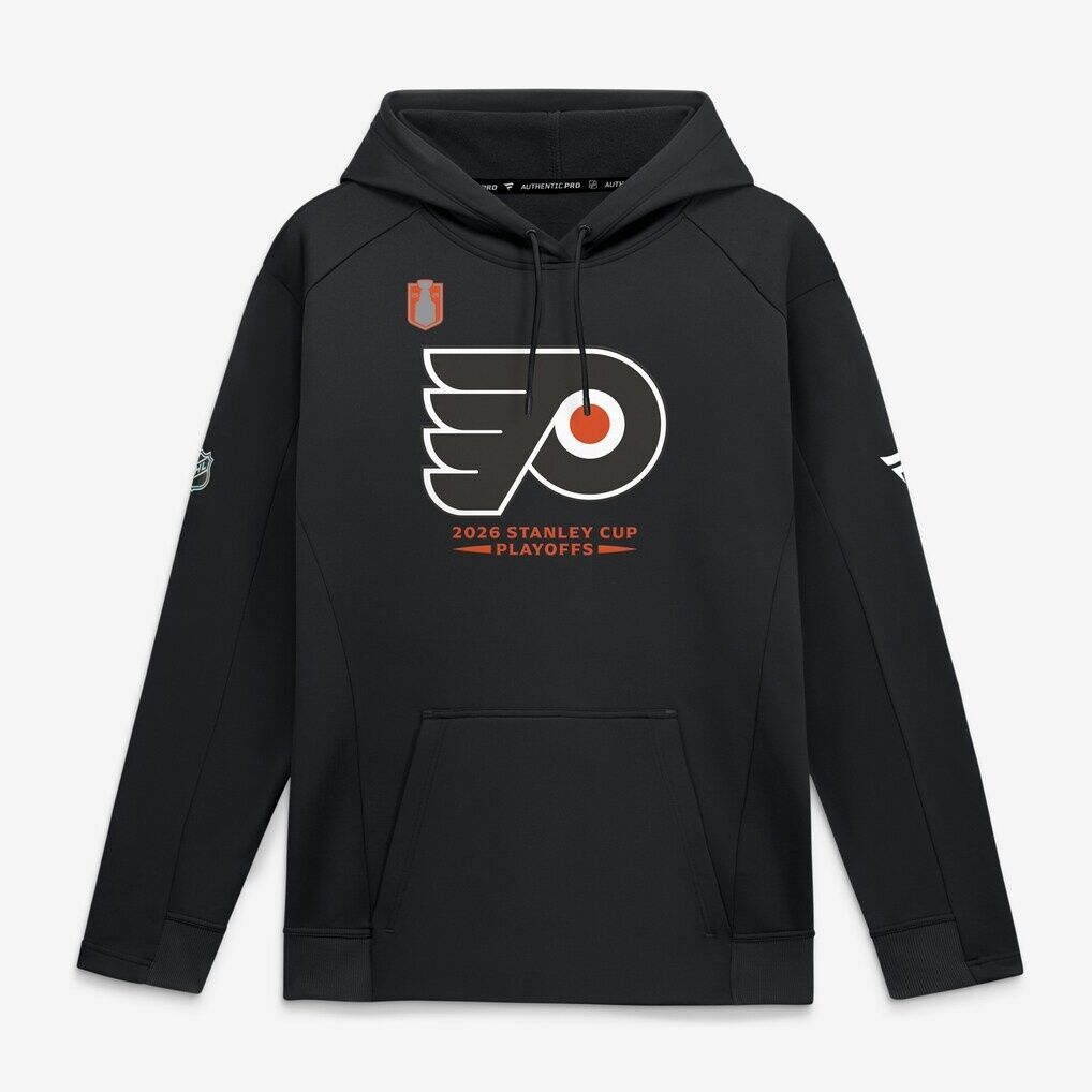 Philadelphia Flyers Fashion7 2026 Stanley Cup Playoffs Authentic Pro Rink Fleece Hoodie