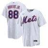 Luis Robert Jr. New York Mets Nike Home Replica Jersey - White - Front View