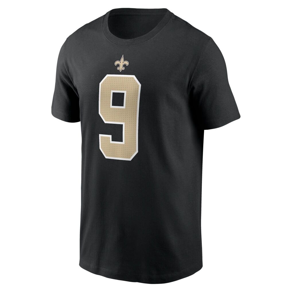 Drew Brees New Orleans Saints Nike Retired Name & Number T-Shirt