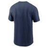 Cleveland Guardians Nike Local T-Shirt - Navy - Detail View