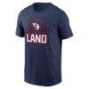 Cleveland Guardians Nike Local T-Shirt - Navy - Side View