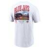 Toronto Blue Jays Nike Local T-Shirt - White - Detail View