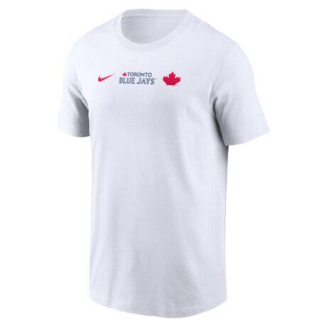 Toronto Blue Jays Nike Local T-Shirt - White - Side View
