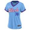 Drake Baldwin Atlanta Braves Nike Women's 2026 City Connect Stadium Jersey - - Back View