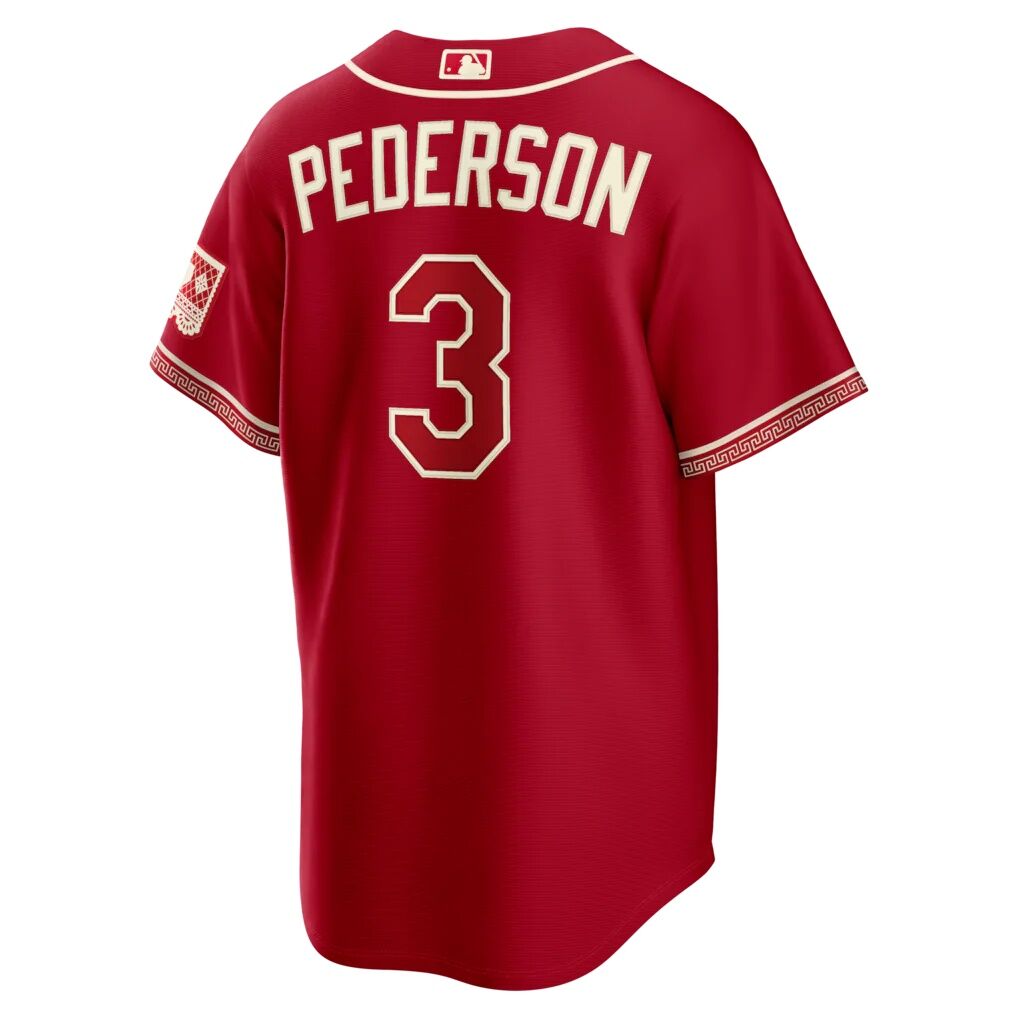 Joc Pederson Texas Rangers Nike 2026 City Connect Stadium Jersey