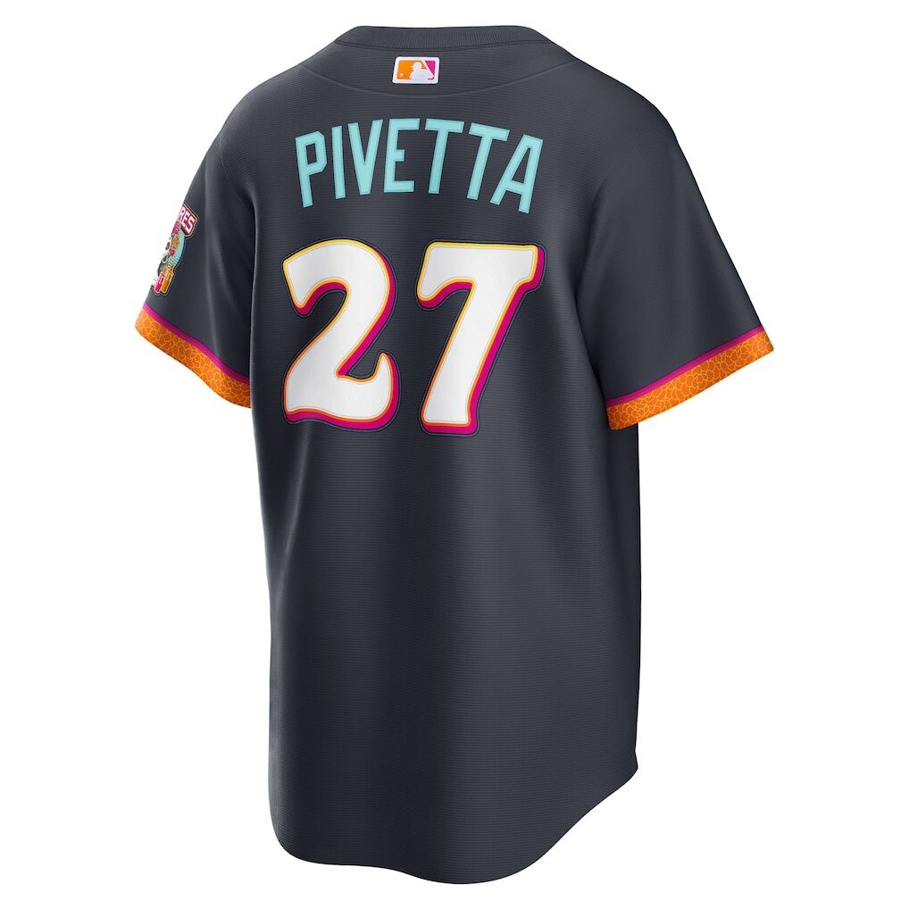 Nick Pivetta San Diego Padres Nike 2026 City Connect Stadium Jersey - Obsidian