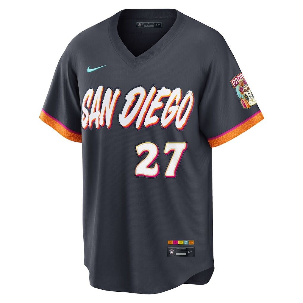 Nick Pivetta San Diego Padres Nike 2026 City Connect Stadium Jersey - Obsidian