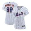 Luis Robert Jr. New York Mets Nike Women's Home Replica Jersey - White - Front View