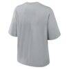 Buffalo Bills Nike Women's Alternate Boxy T-Shirt - Gray - Detail View