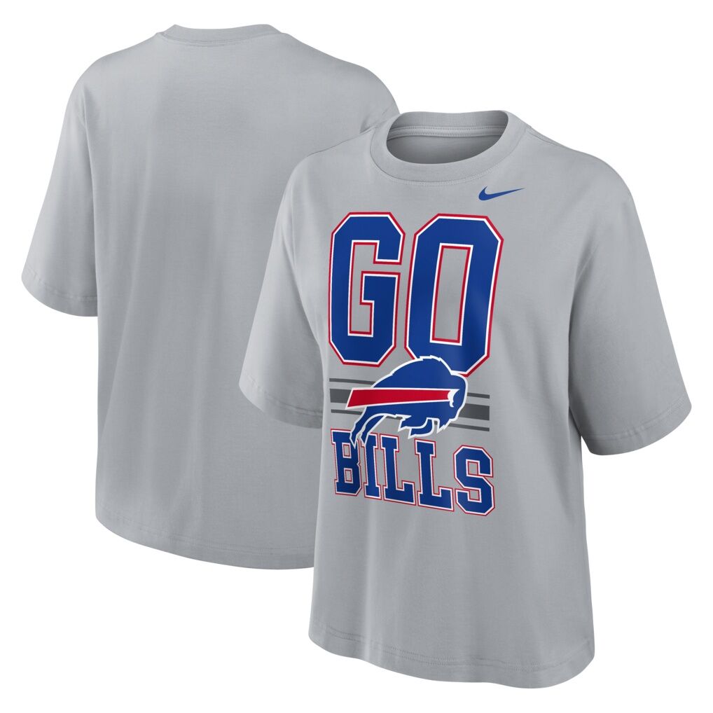 Buffalo Bills Nike Women's Alternate Boxy T-Shirt