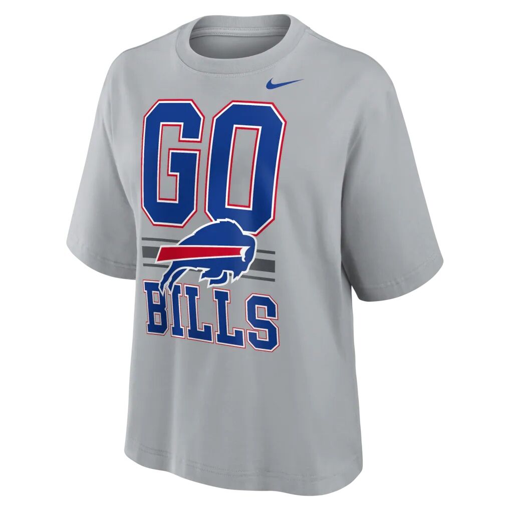 Buffalo Bills Nike Women's Alternate Boxy T-Shirt