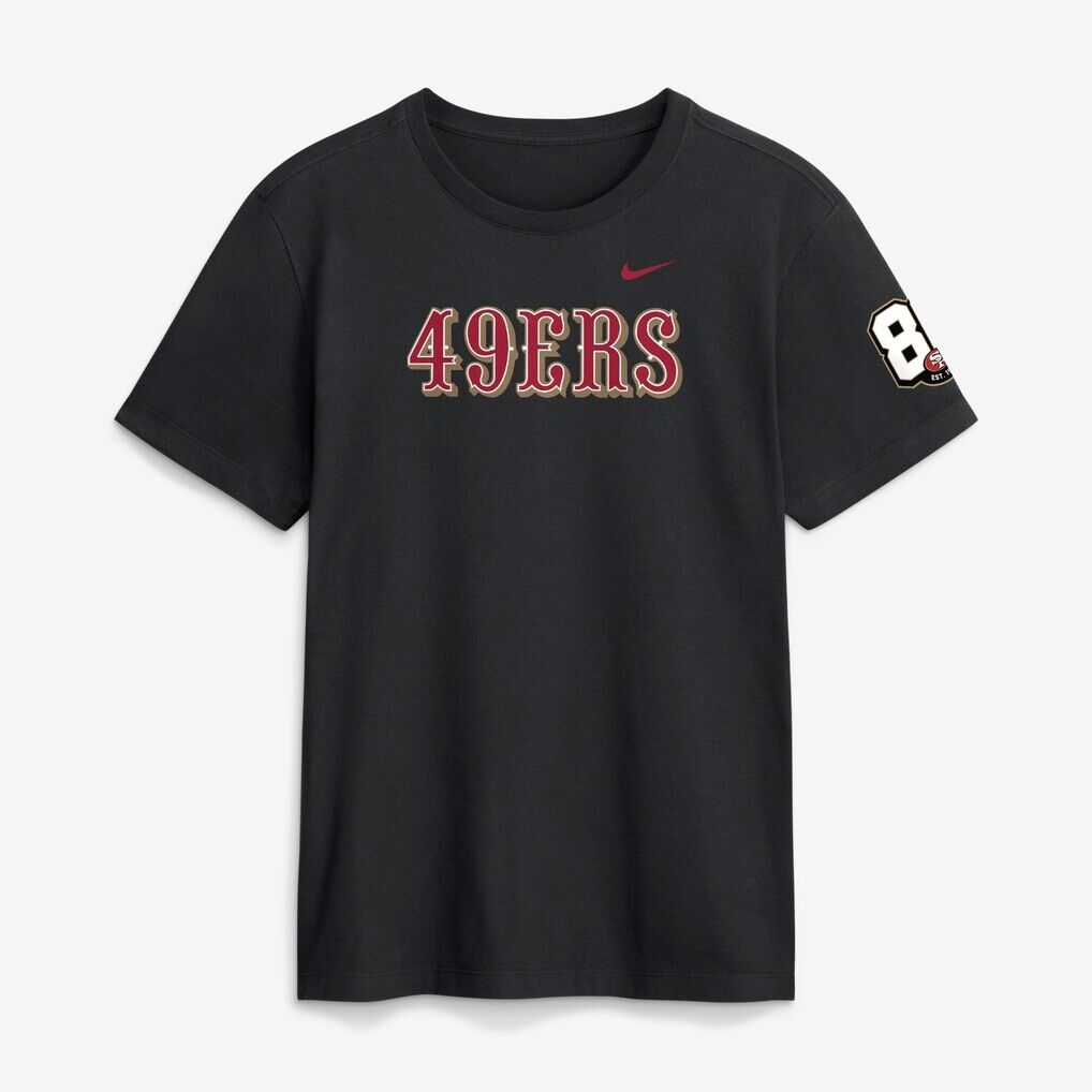 San Francisco 49ers Nike 80th Anniversary Goal Line Stand T-Shirt