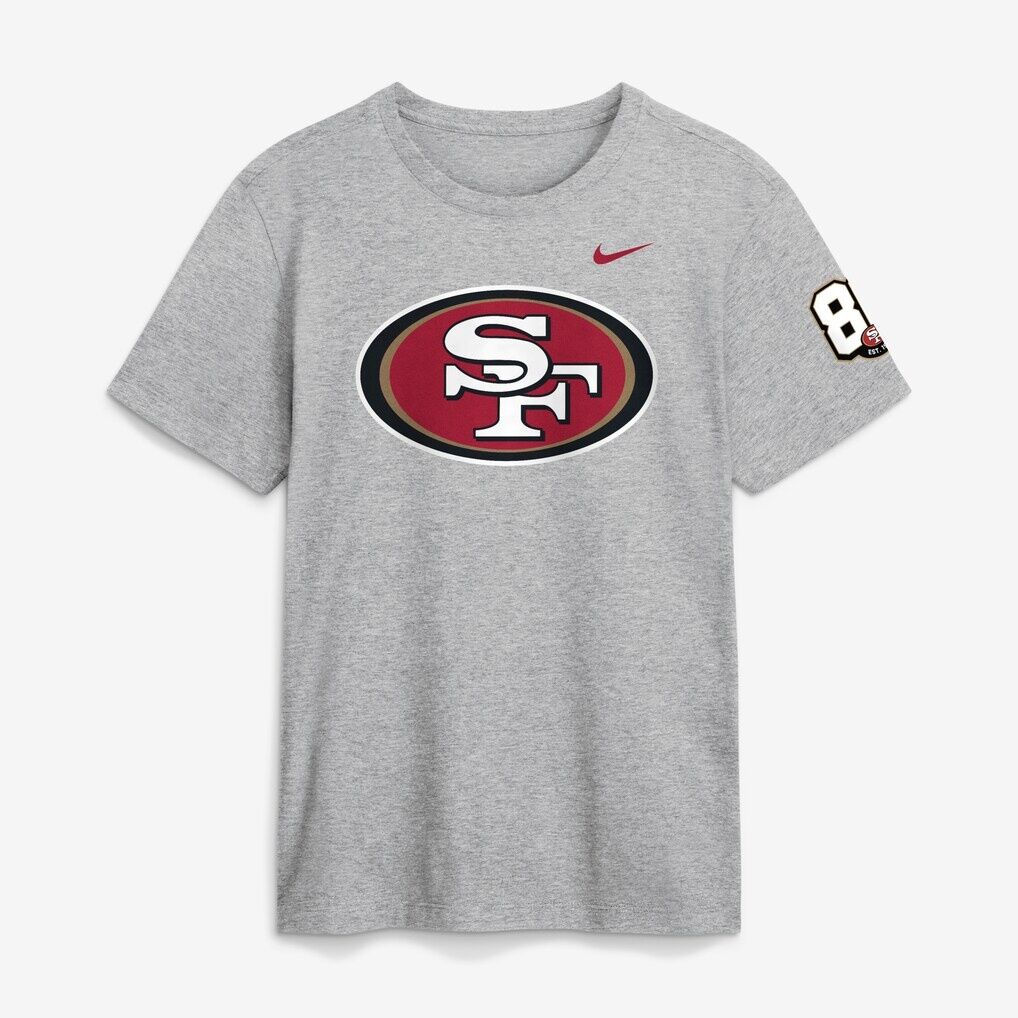 San Francisco 49ers Nike 80th Anniversary Sunday Showdown T-Shirt - Heather Gray