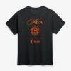 Connecticut Sun Logo Athletic Unisex In Motion T-Shirt - Black - Front View