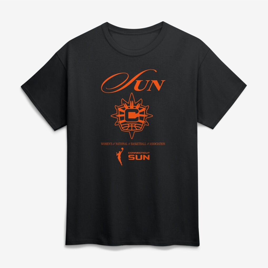 Connecticut Sun Logo Athletic Unisex In Motion T-Shirt