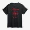 Washington Mystics Logo Athletic Unisex In Motion T-Shirt - Black - Front View