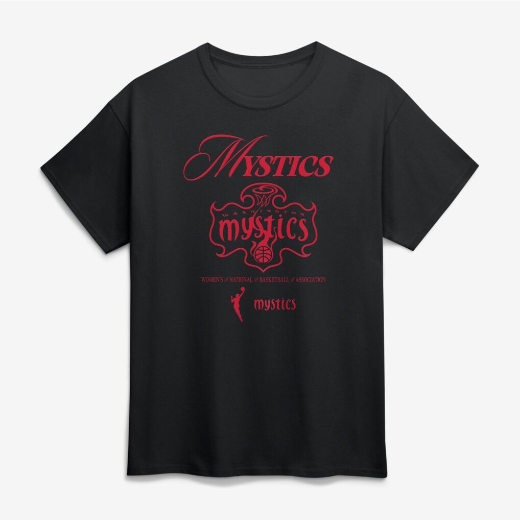 Washington Mystics Logo Athletic Unisex In Motion T-Shirt